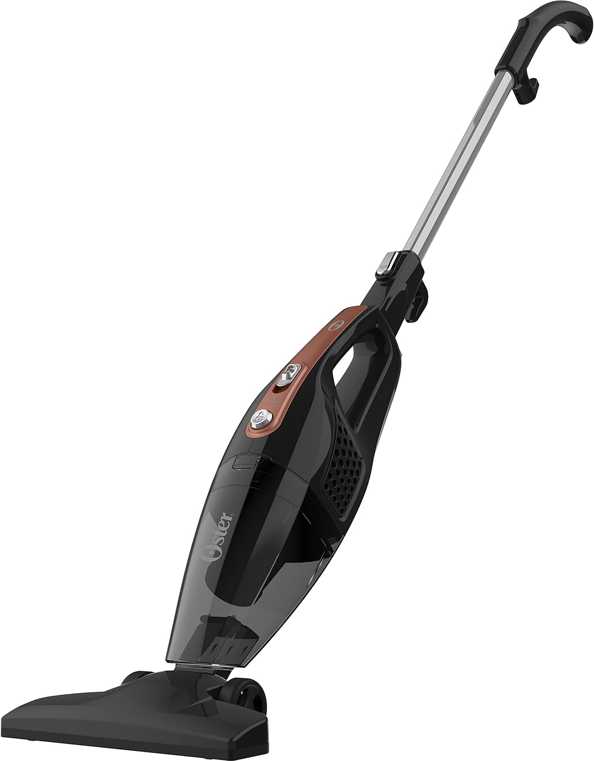Aspirador de pó vertical Oster OASP601 cor preta.